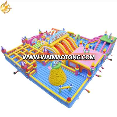 Children's cartoon custom inflatable trampoline/bounce inflatable