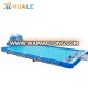 Hot sale attractive inflatable playground water park, customized outdoor inflatable water park for kids and adult